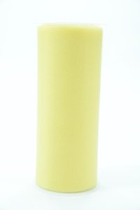 6 Inches Wide x 25 Yard Tulle, Baby Maize (1 Spool) SALE ITEM